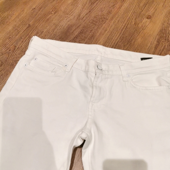 7 for all Mankind cotton  white jeans - Picture 6 of 8